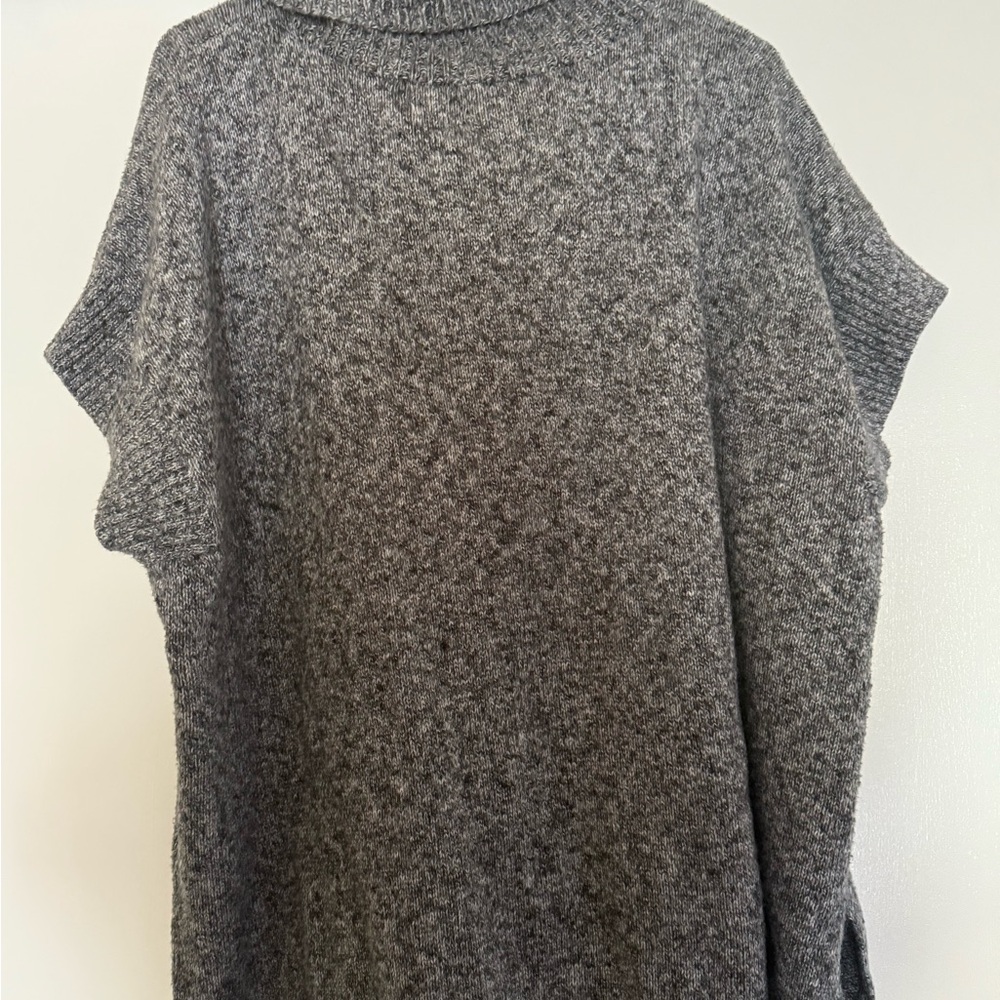 Old Navy Gray Shrug Poncho Sweater